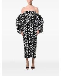 ANOUKI - Sequined Off-Shoulder Midi Dress - Lyst