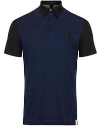 Billionaire - Double B Logo-Embroidered Polo Shirt - Lyst