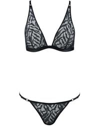 Aubade - Ensemble Culotte-Soutien-Gorge Moonlight Shadow - Lyst