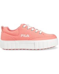 Fila - Sandblast Logo Platform Sneakers - Lyst