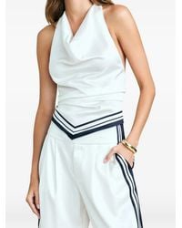 SER.O.YA - Nicola Cowl-Neck Top - Lyst