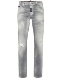 Philipp Plein - ダメージ ストレートジーンズ - Lyst
