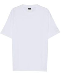 Michael Coal - T-Shirt Met Logo-Reliëf - Lyst