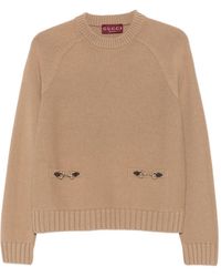 Gucci - Jersey De Lana Y Cachemir Con Horsebit - Lyst