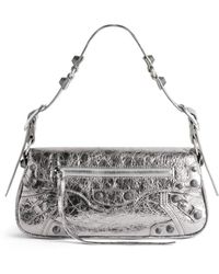 Balenciaga - Small Le Cagole Metallic Shoulder Bag - Lyst