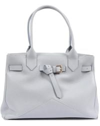 Ballantyne - Kate Buckled Leather Tote Bag - Lyst