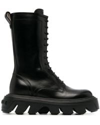 Casadei - Shoes > boots > lace-up boots - Lyst