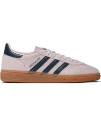 adidas - Handball Spezial Suede 3-Stripe Sneakers - Lyst