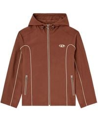 DIESEL - J-Hives Jack Met Capuchon En Afwerking - Lyst