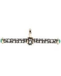 Lucy Delius Jewellery - Diamond Pavé T-Bar Pendant - Lyst