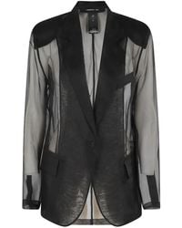 FEDERICA TOSI - Single-Breasted Blazer - Lyst