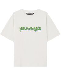 Palm Angels - Logo Graphic T-Shirt - Lyst