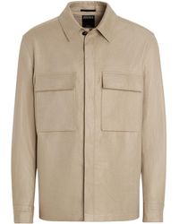 ZEGNA - Linen Shirt - Lyst
