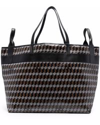 Bolso shopper con estampado geométrico AU DEPART | Lyst