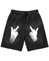 WARMAN - Short À Imprimé Graphique - Lyst