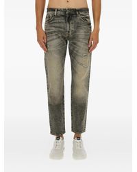 BOSS - Gerafelde Jeans - Lyst