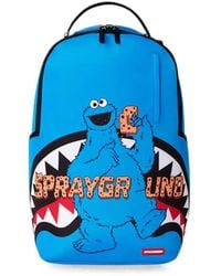 Sprayground - Sac À Dos Sesame Street Cookie Monster Take A Bite - Lyst