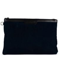 Jimmy Choo - Ring Velvet Clutch Bag - Lyst