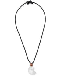 Dezso by Sara Beltran - 18K Rose Nautilus Necklace - Lyst