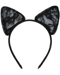 Maison Close - Lace Cat Ear Headband - Lyst