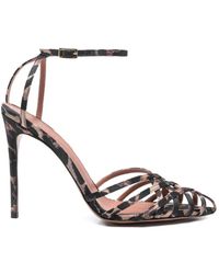Castagna - Miami Animal-Print Heeled Pumps - Lyst