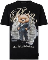 Philipp Plein - Teddy Money Round-Neck T-Shirt - Lyst