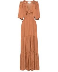 Ba&sh - Kleid Mit Cut-Outs - Lyst