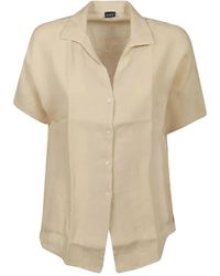 Fay - Linen Shirt - Lyst