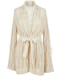 Twinset - Belted Cardigan - Lyst
