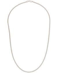Tom Wood - Curb Chain M Halskette - Lyst