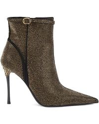 Kurt Geiger - Embellished Heeled Boots - Lyst