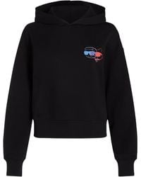 Karl Lagerfeld - Ikon クロップド パーカー - Lyst