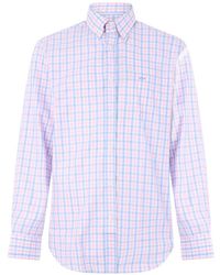 Paul & Shark - Geruit Overhemd - Lyst