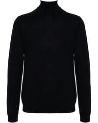 Roberto Collina - Turtleneck Merino Wool Sweater - Lyst