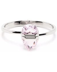 Swarovski - Lucent Crystal Bangle Bracelet - Lyst