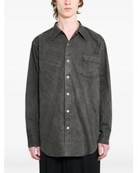 TAIGA TAKAHASHI - Narrow-Collar Shirt - Lyst