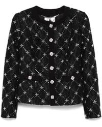Nissa - Embroidered Jacquard Jacket - Lyst