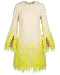 Valentino Garavani - Round-Neck Mini Dress - Lyst