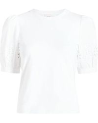 Cinq À Sept - T-Shirt Met Korte Mouwen - Lyst
