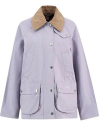 Barbour - Beadnell Corduroy-Collar Jacket - Lyst