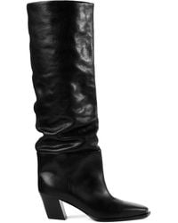 Jimmy Choo - 60Mm Hart Leather Boots - Lyst