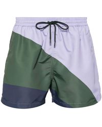 Paul Smith - Short De Bain À Rayures - Lyst