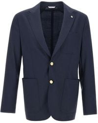 Manuel Ritz - Blazer de lana - Lyst