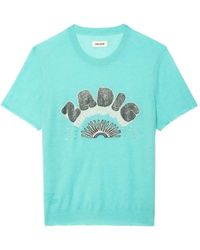 Zadig & Voltaire - Idal Short-Sleeves T-Shirt - Lyst