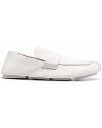 Marsèll - Toddone Pebbled-Leather Loafers - Lyst