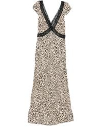 RIXO London - Iggy Kleid Mit Spitzenbesatz - Lyst