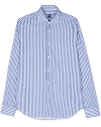 Fedeli - Sean Striped Shirt - Lyst