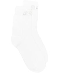 Maje - Pearl Pointelle Socks - Lyst