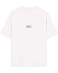 ICON DENIM - Haak Logo-Print T-Shirt - Lyst
