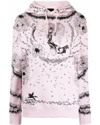 Givenchy - Graphic-print Long-sleeve Hoodie - Lyst